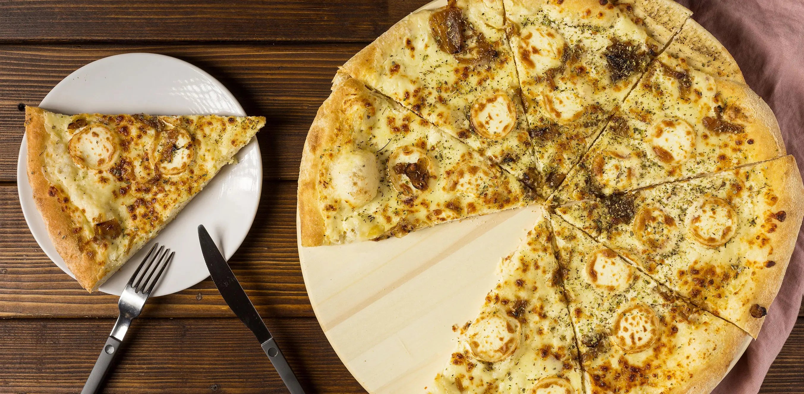 Pizza chèvre miel maison : la recette de la miellerie